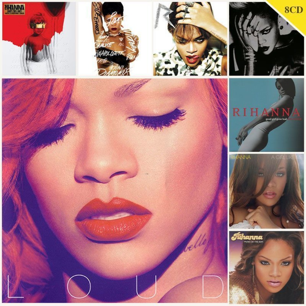 Audio To Music - Rihanna 8CD（only Disc）Collection Album Compilation Lossless