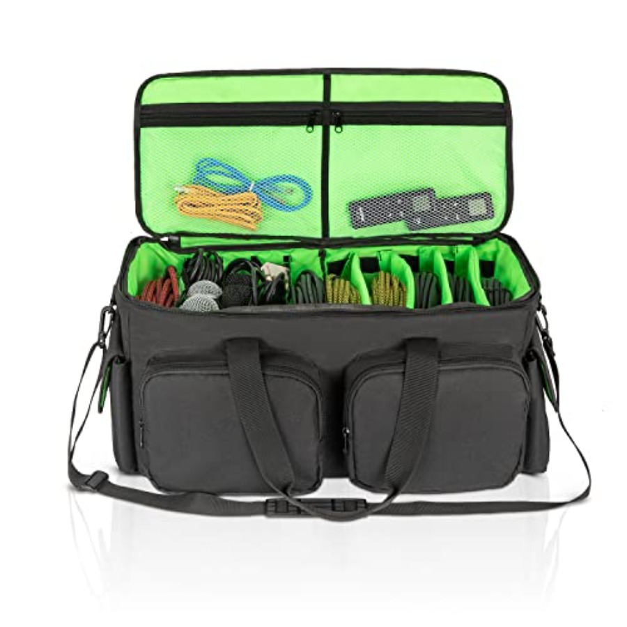 Audio Music Visualizer Free - DJ Cable File Bag Detachable Padded