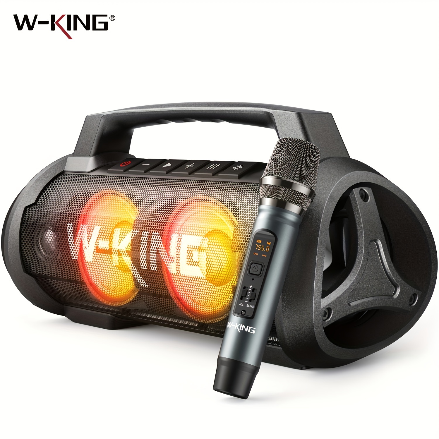 Audio Music King - W-KING D10MIC 70W RMS Bluetooth Portable