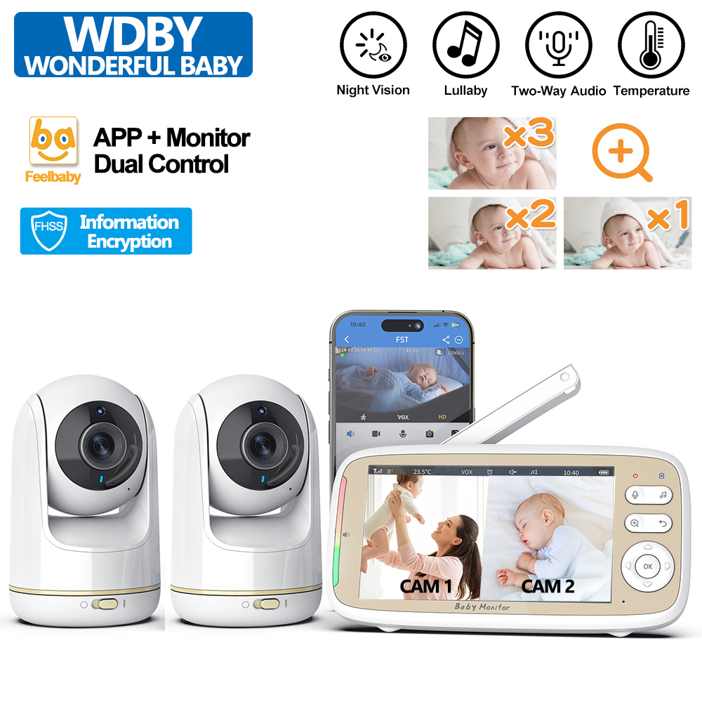 VB803 PRO Baby Monitor with 2p - Audio Music To Video ulasan dan harga