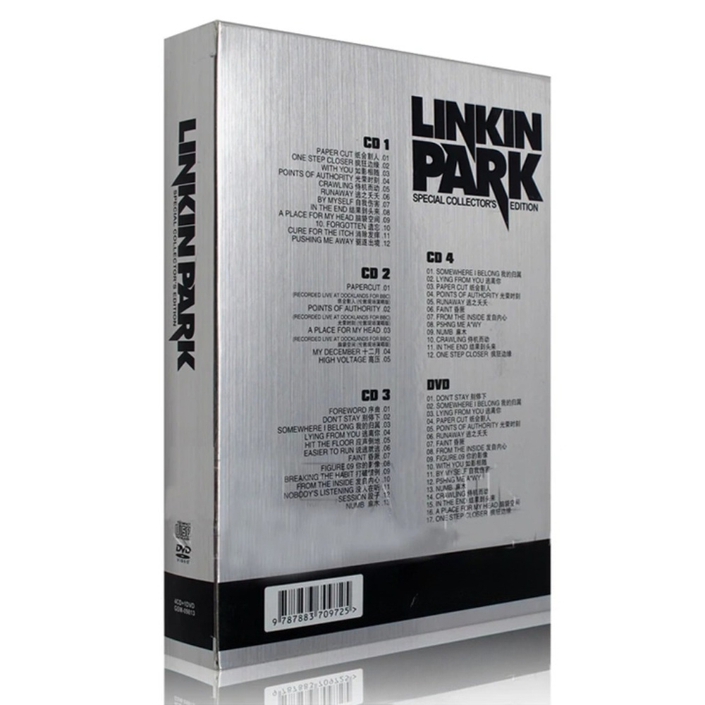 Linkin Park CD DVD Collection  - Audio Music To Video ulasan dan harga