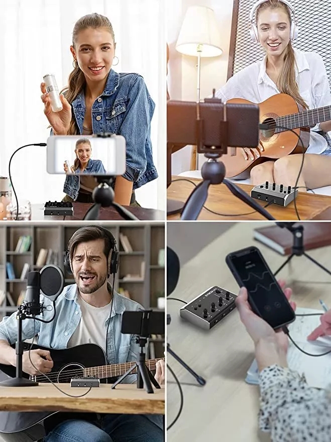 Synco MC3 Lite Audio Mixer 4 C - Audio Music To Video ulasan dan harga