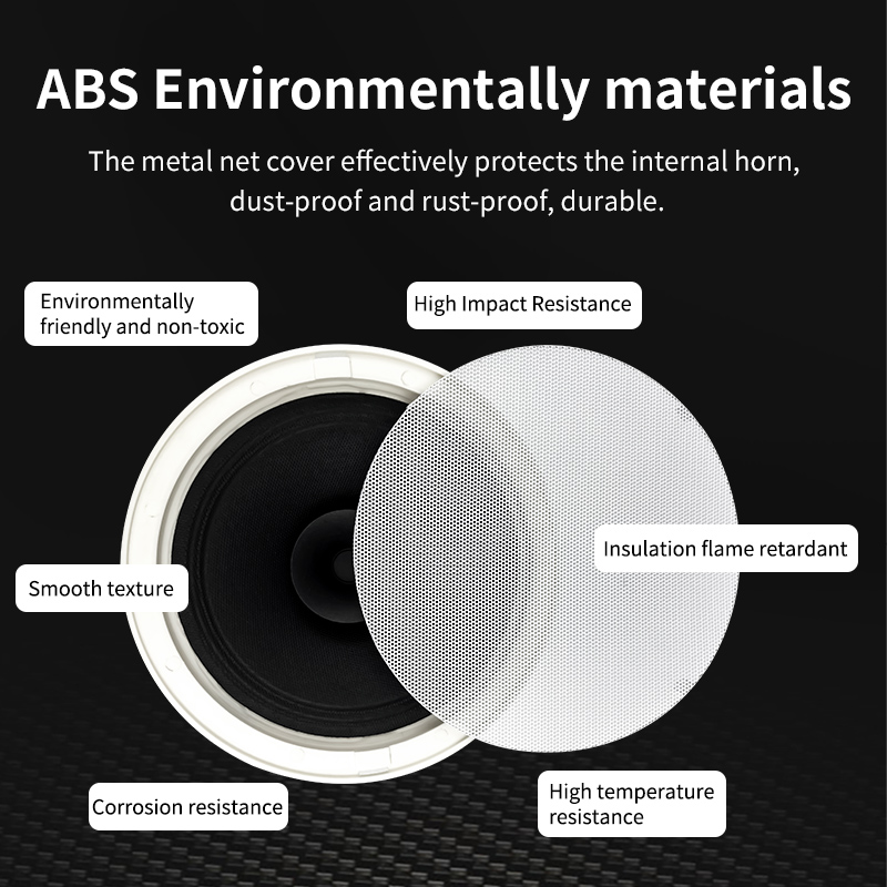 6 Inch 8ohm Ceiling Speaker Fu - Audio Music Background ulasan dan harga