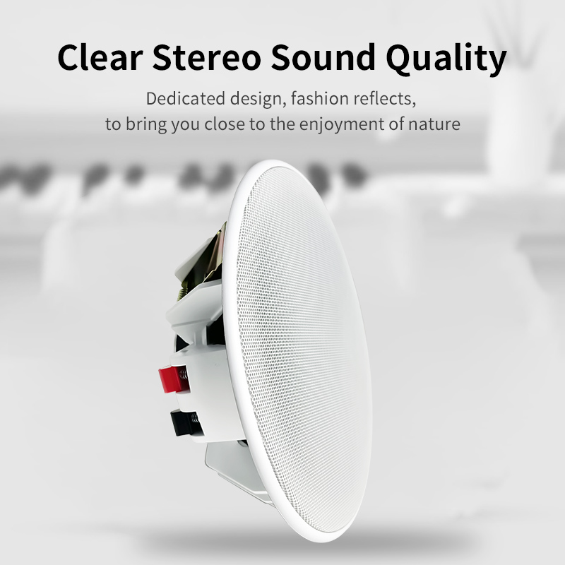 6 Inch 8ohm Ceiling Speaker Fu - Audio Music Background ulasan dan harga