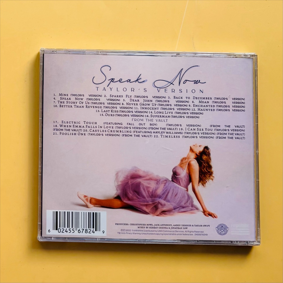 Speak Now (Taylor's Version) 2 - Audio To Music ulasan dan harga