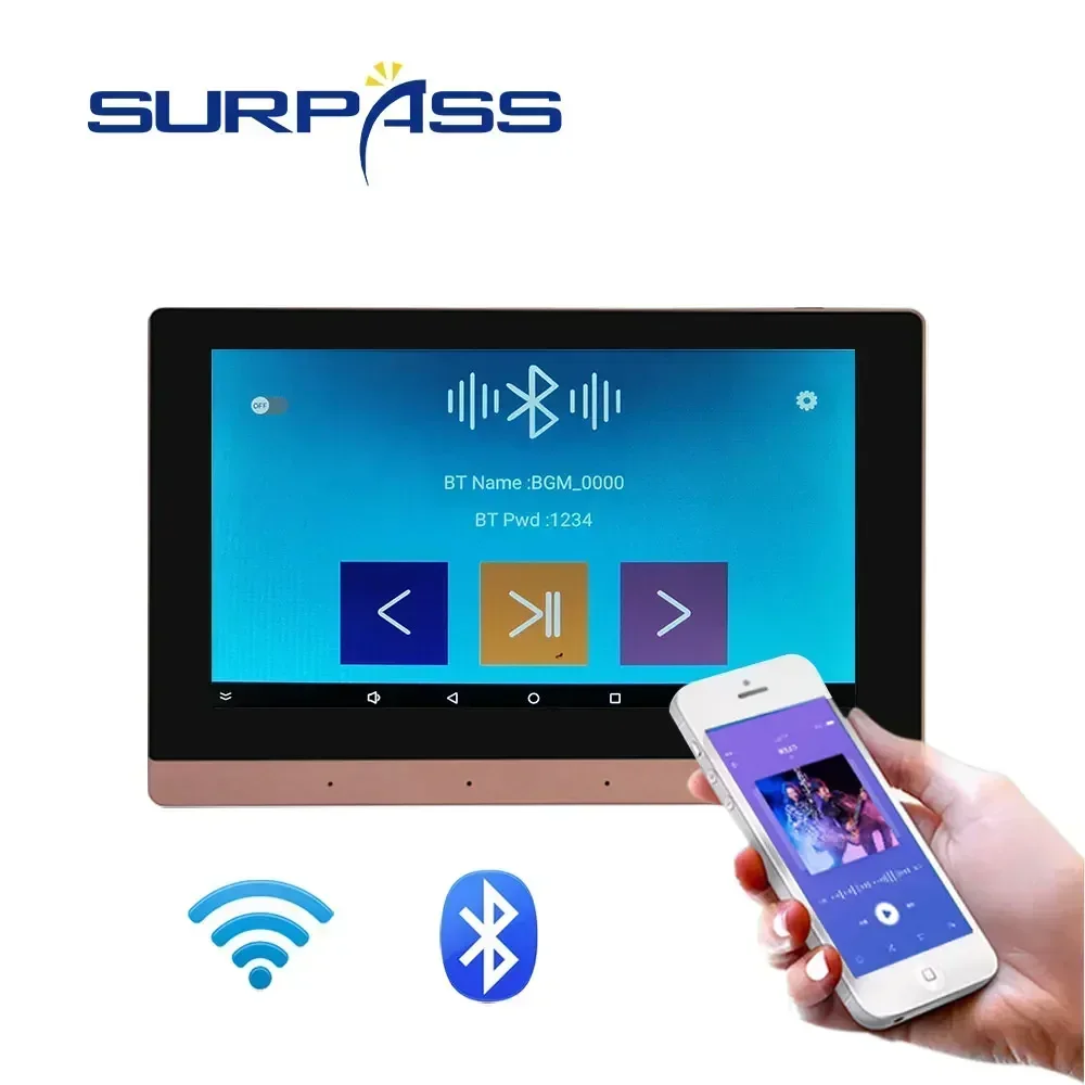 7inch WiFi In Wall Amplifier T - Audio Music Background ulasan dan harga
