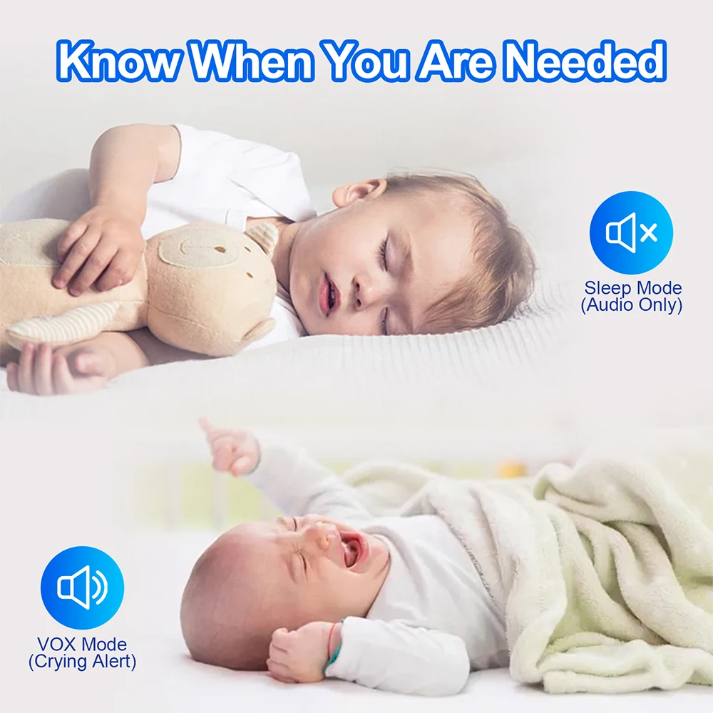 7.0'' Video Baby Monitor 720P  - Audio Music To Video ulasan dan harga