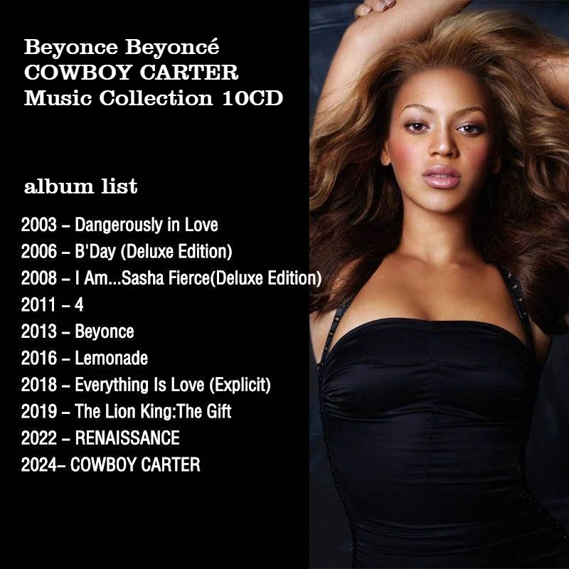 Beyonce 10CD Music Album Colle - Audio To Music ulasan dan harga