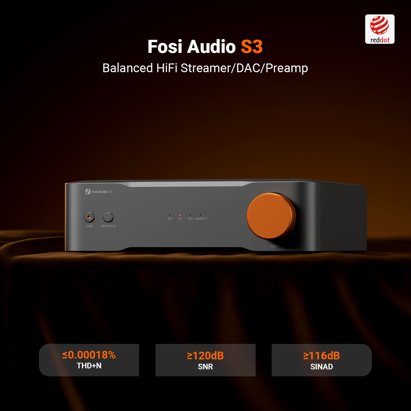Fosi Audio Hi-Res Music Stream - Audio Music Hifi ulasan dan harga