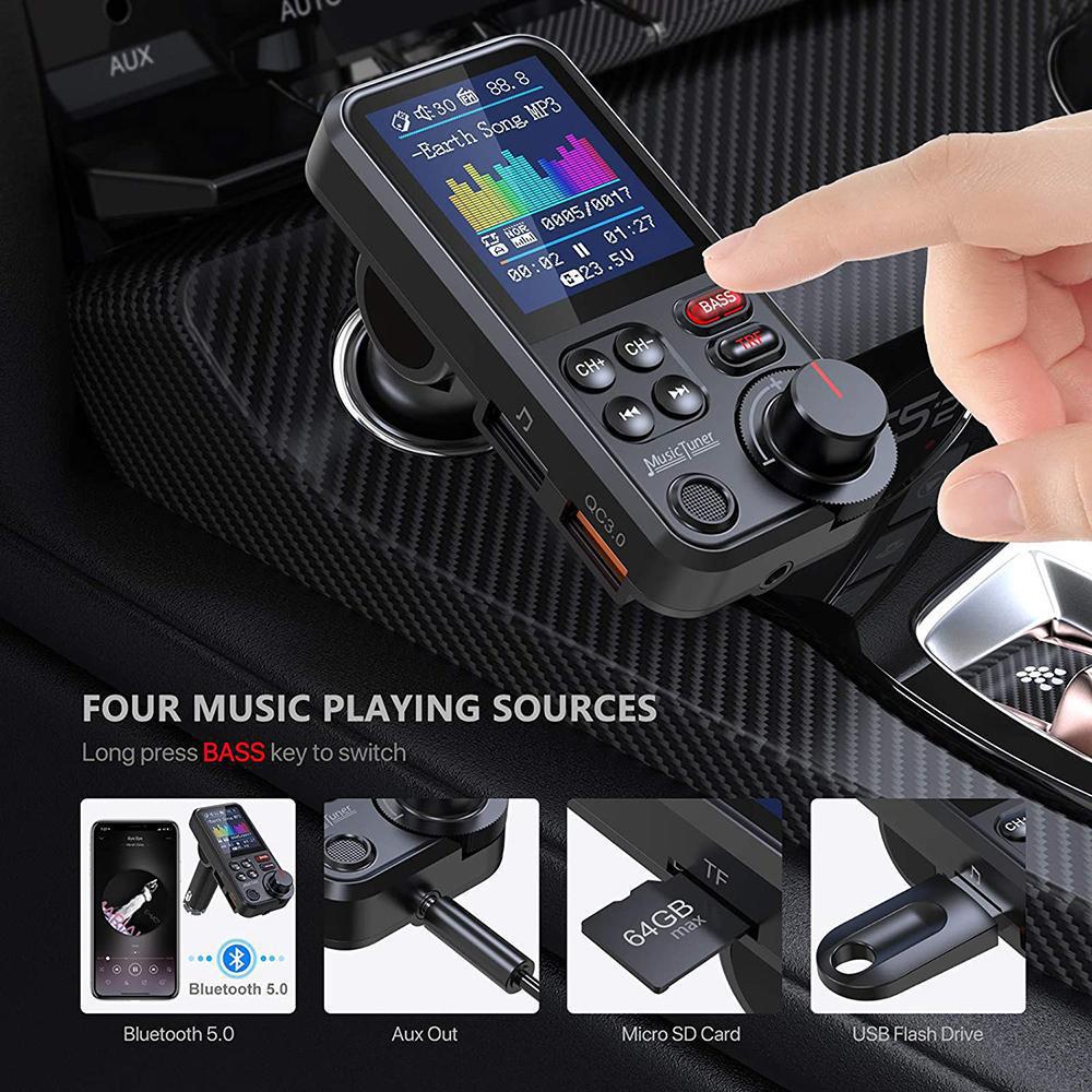 Bluetooth-compatible Car Wirel - Audio Music Mp3 Free ulasan dan harga