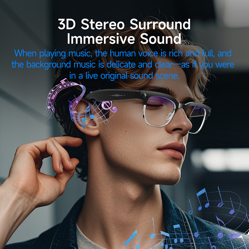 Smart Camera Glasses Photo and - Audio Music To Video ulasan dan harga