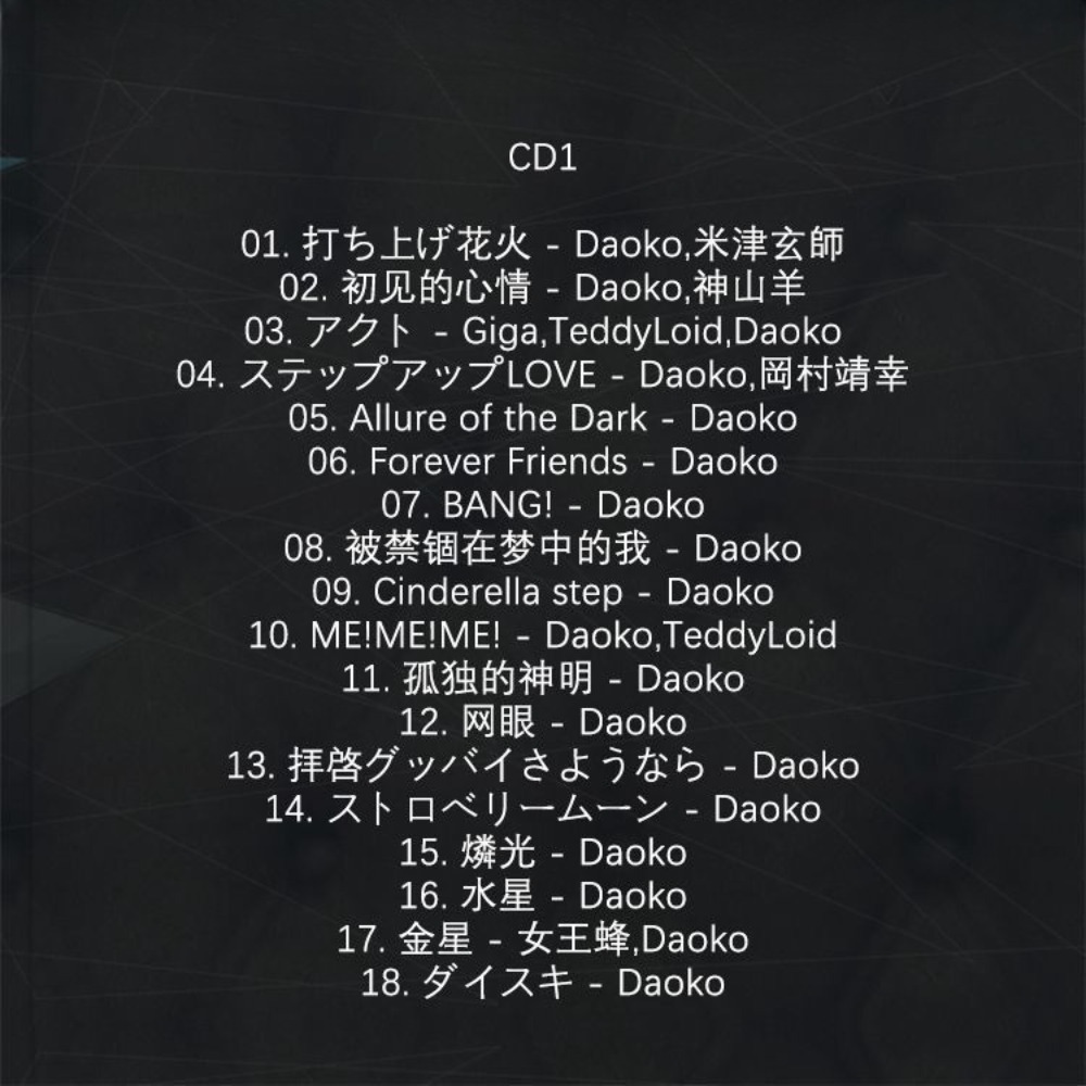 DAOKO Popular Songs 2CD Only J - Audio To Music ulasan dan harga