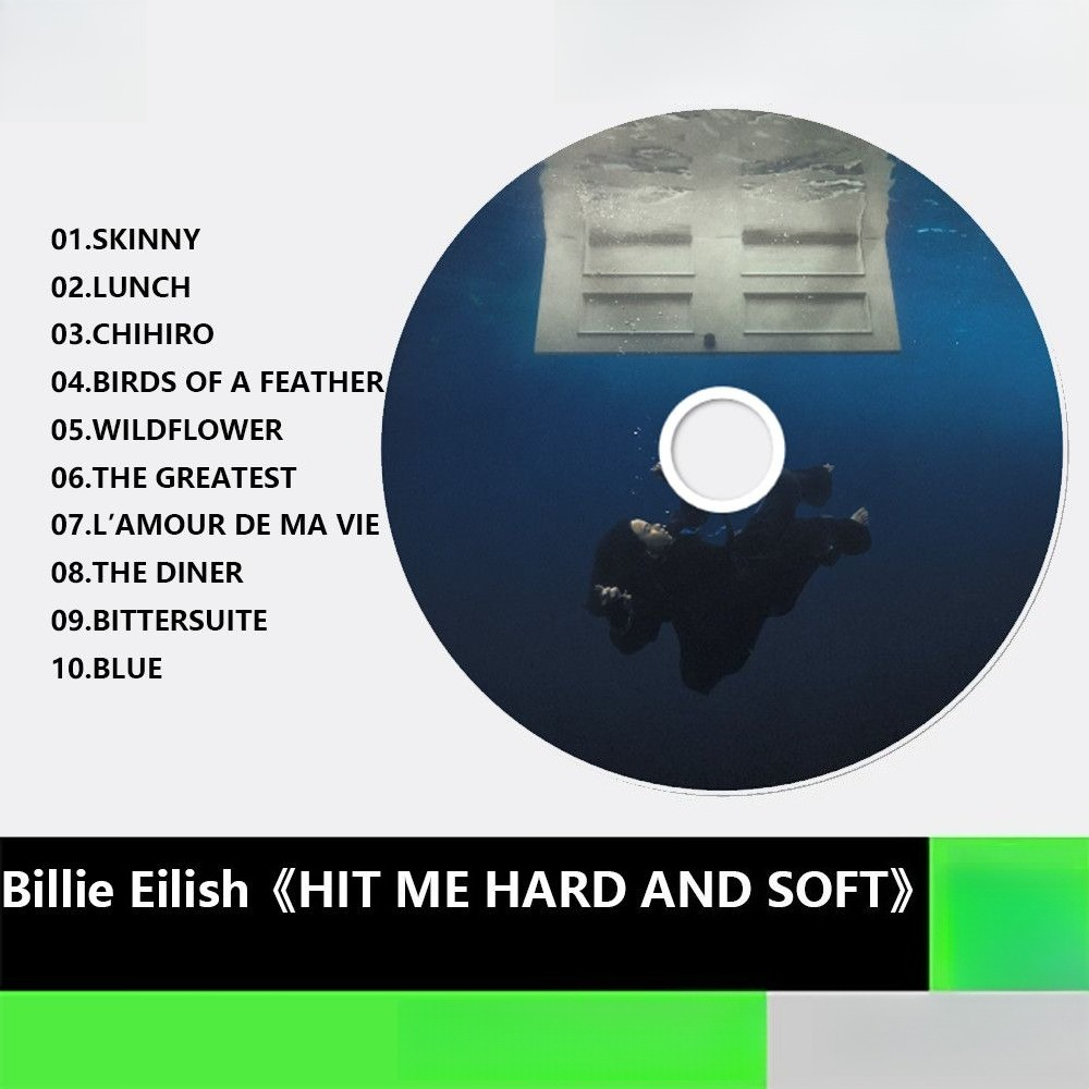 Billie Eilish CD | HIT ME HARD - Audio Music Cd ulasan dan harga