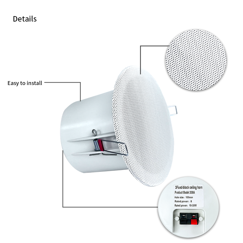 3 inch 8Ohm Surround Sound Spe - Audio Music Background ulasan dan harga
