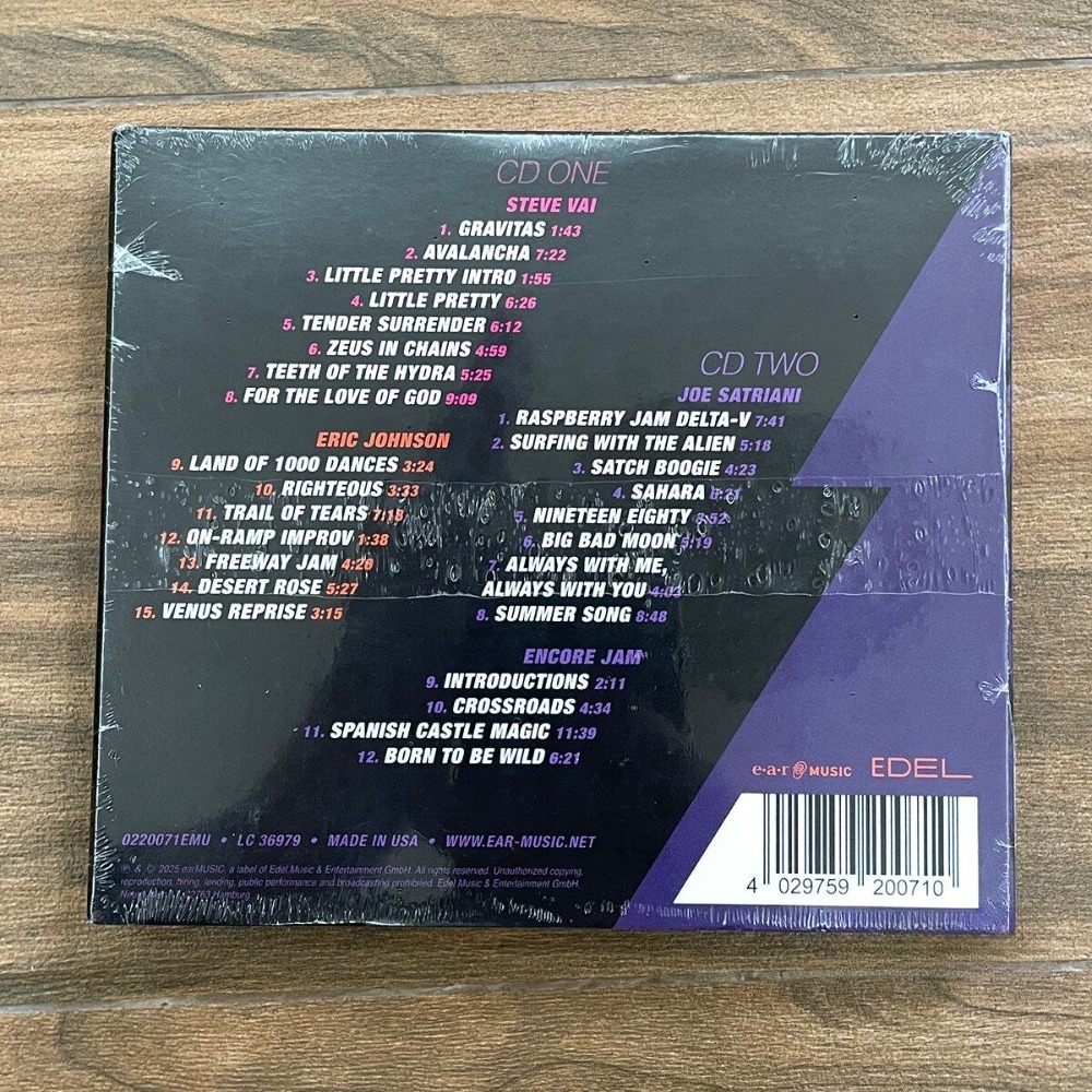 G3 Reunion Live 2025 Guitar Al - Audio Music Cd ulasan dan harga