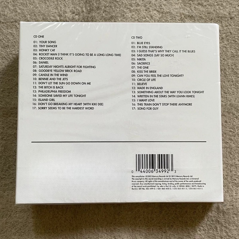 Elton John Music CD Album Pop  - Audio Music Hip Hop ulasan dan harga