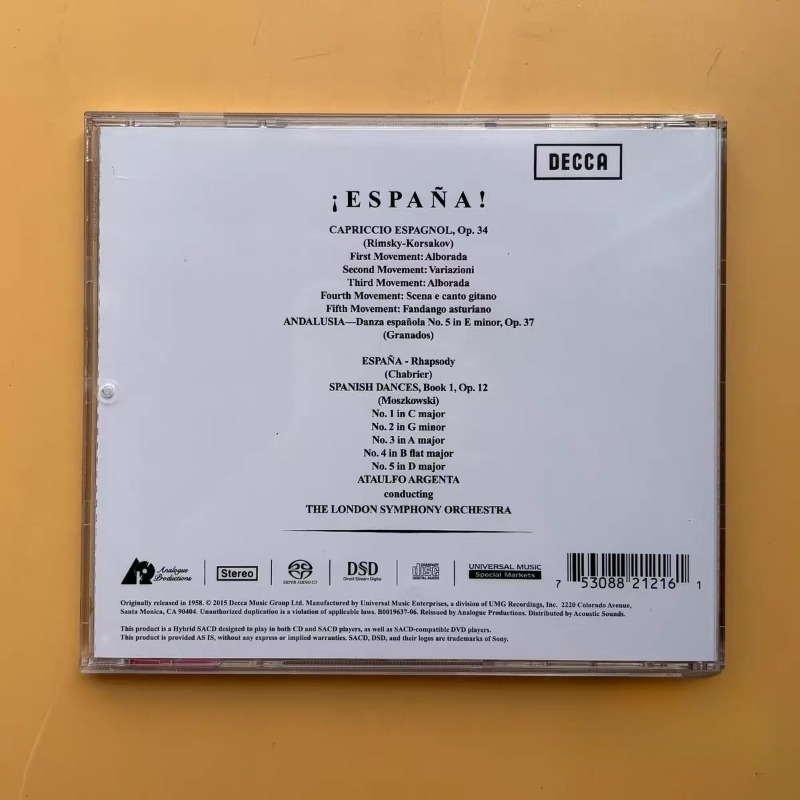 Spanish Rhapsody Music CD Pop  - Audio Music Hip Hop ulasan dan harga