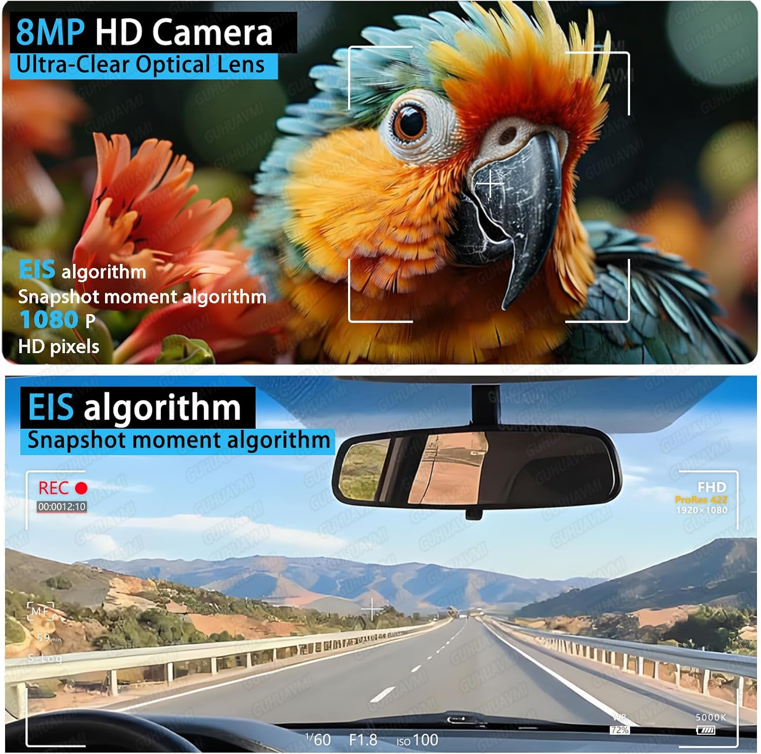 New Smart AI Glasses with 800W - Audio Music To Video ulasan dan harga
