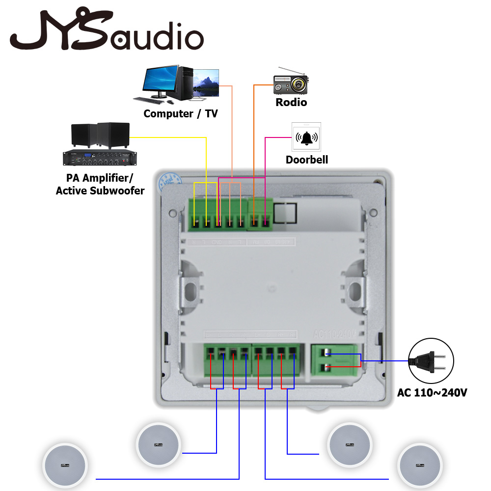 Smart Home Bluetooth Audio Mus - Audio Music Background ulasan dan harga