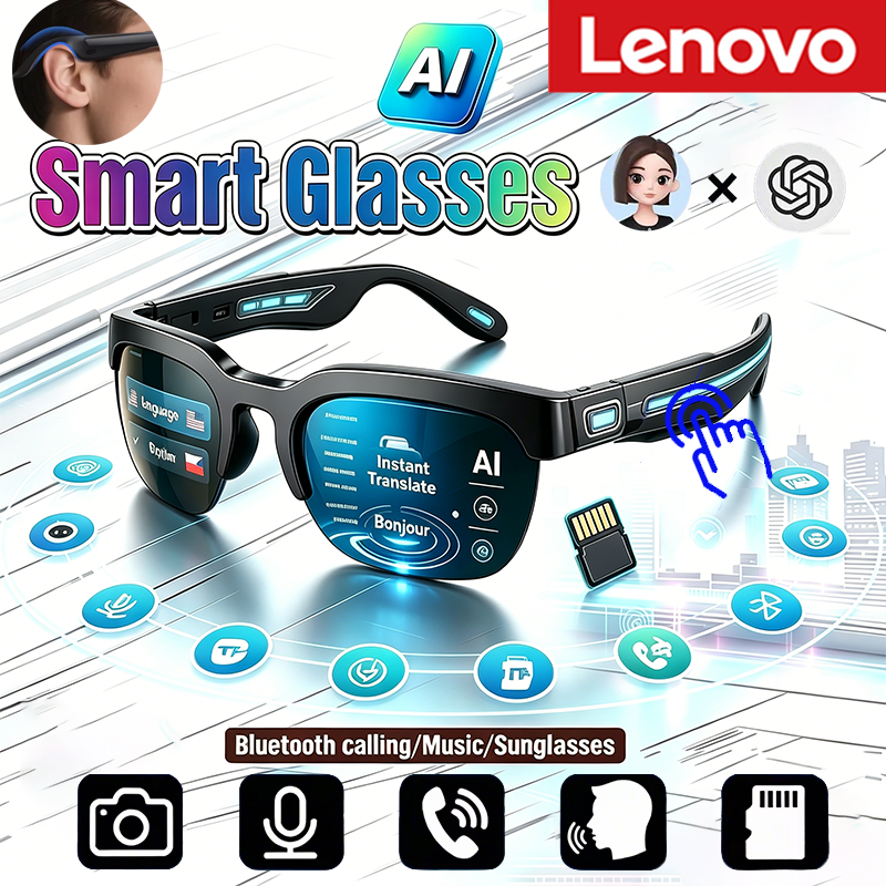 Lenovo HOT BT Audio Bone-Condu - Audio To Music ulasan dan harga