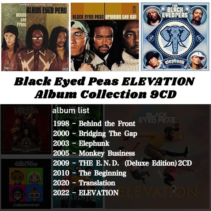 Black Eyed Peas Complete 9CD M - Audio To Music ulasan dan harga