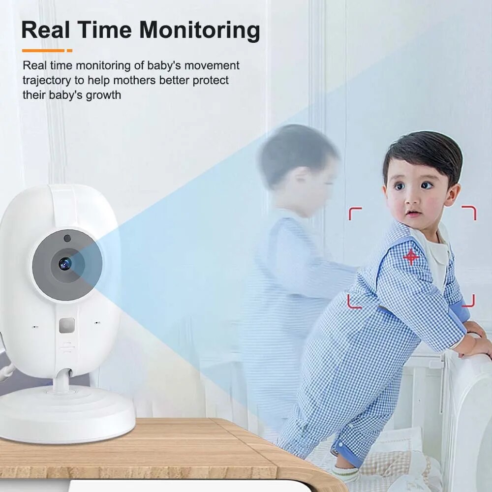 3.5'' Video Baby Monitor 2.4G  - Audio Music To Video ulasan dan harga