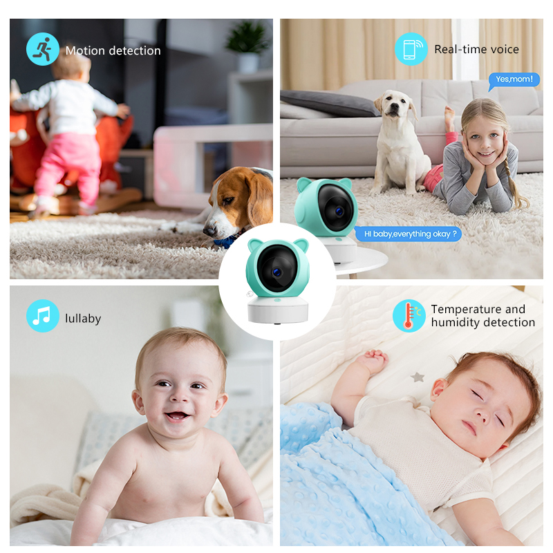 Danmini 1080P Baby Monitor Mob - Audio Music To Video ulasan dan harga