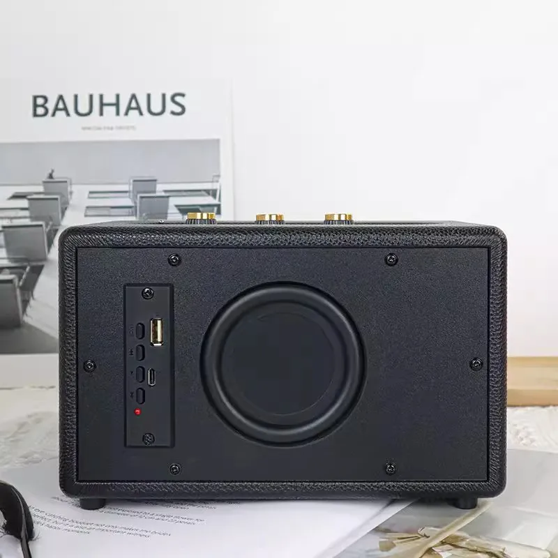 Retro Bluetooth Speakers Wirel - Apple Music Audio Quality ulasan dan harga