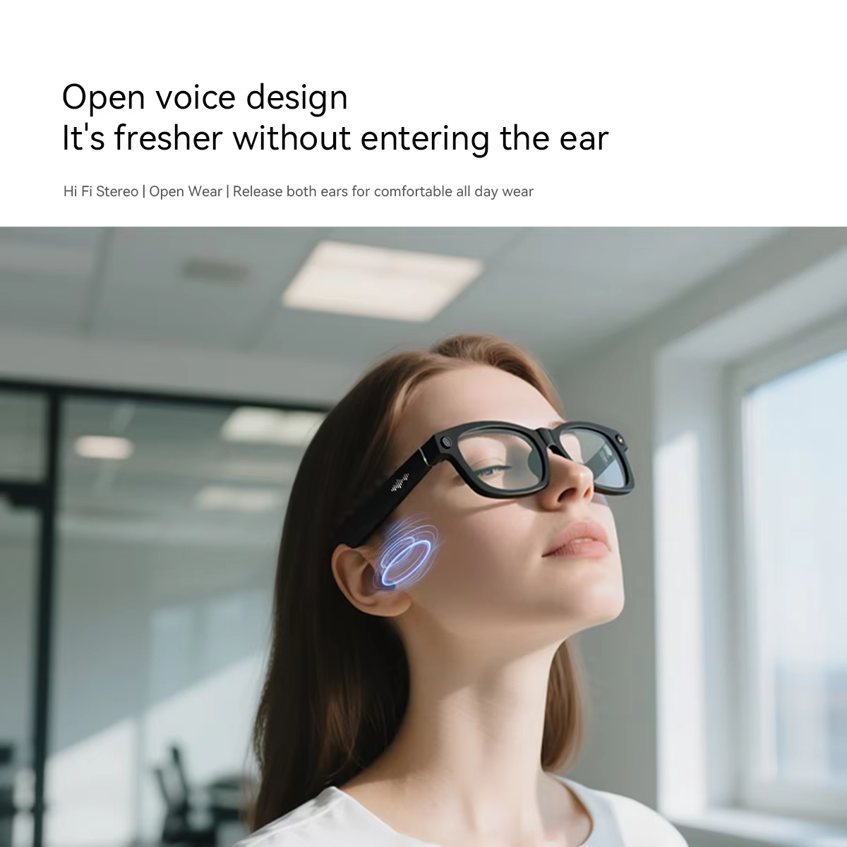 2026 New AI Smart Glasses with - Audio Music To Video ulasan dan harga