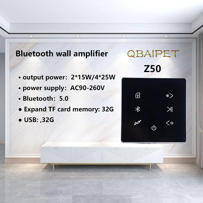 Bluetooth Wall Amplifier Home  - Audio Music Background ulasan dan harga