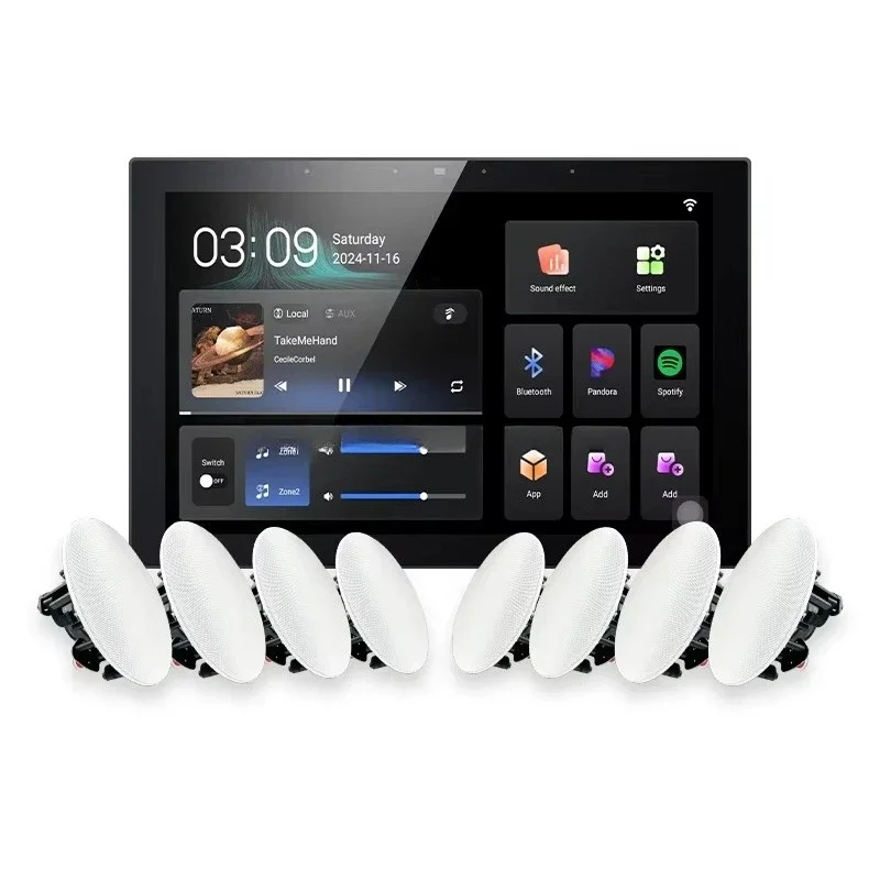 10-Inch Smart Home Automation  - Audio Music Background ulasan dan harga