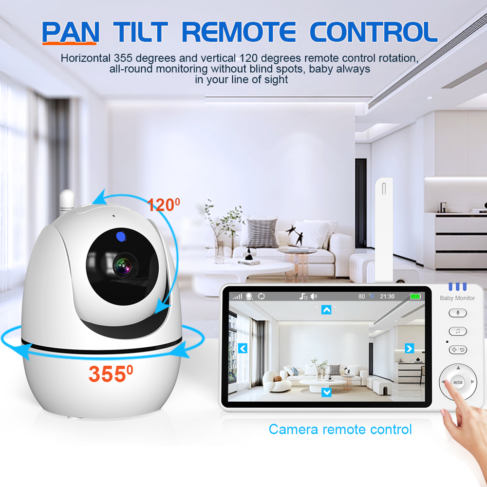 Video Baby Monitor with Cam an - Audio Music To Video ulasan dan harga