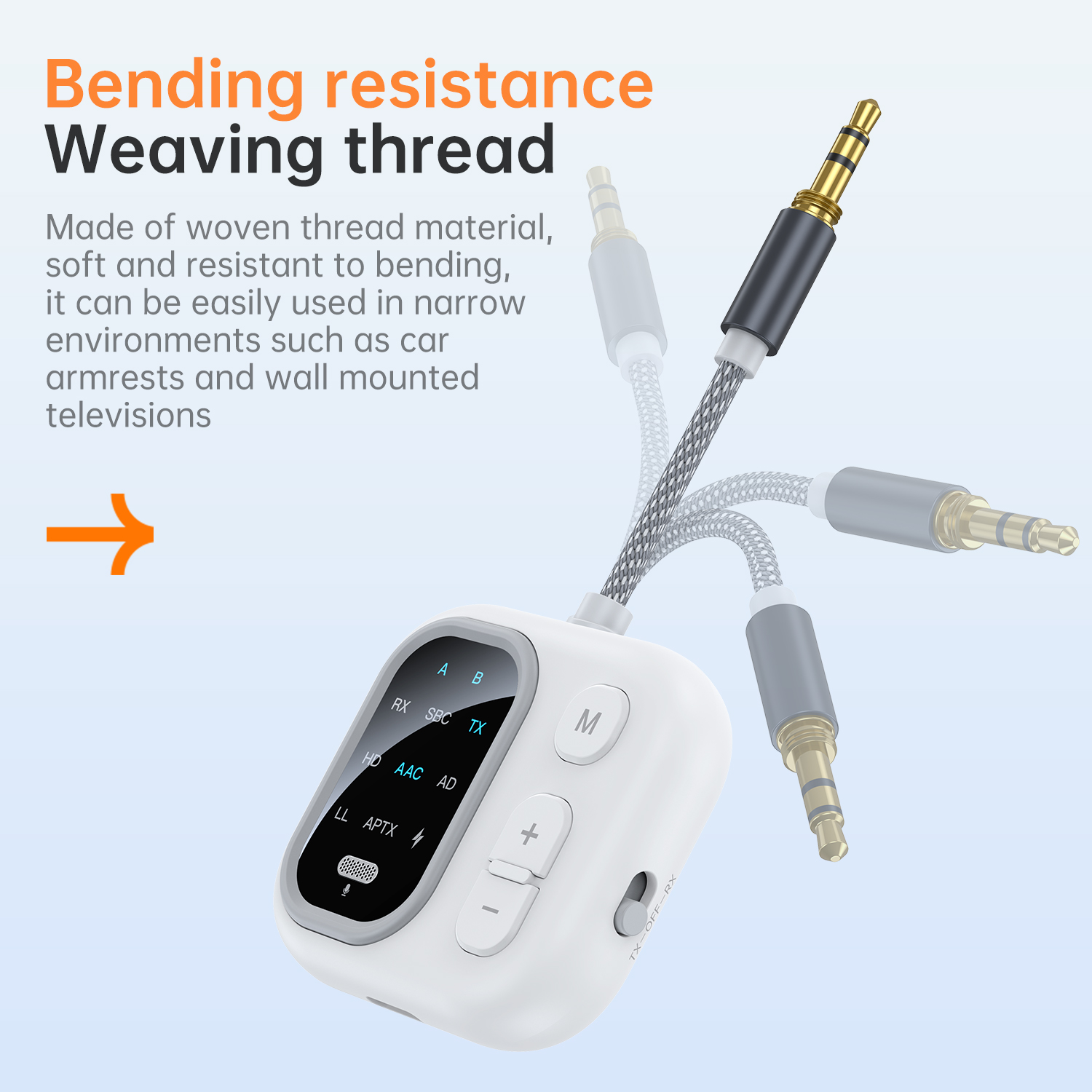 2 in 1 aptX Bluetooth Audio Re - Audio Music Hifi ulasan dan harga