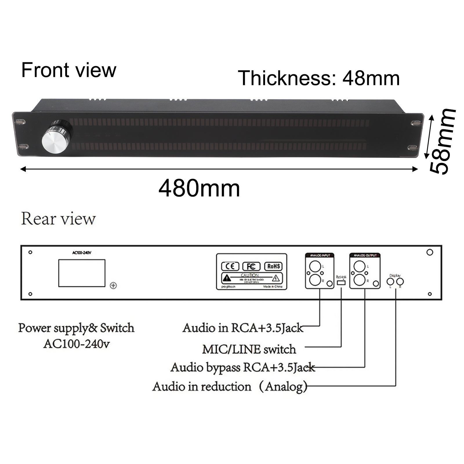 LED Music Level Indicator with - Audio Music Visualizer Free ulasan dan harga