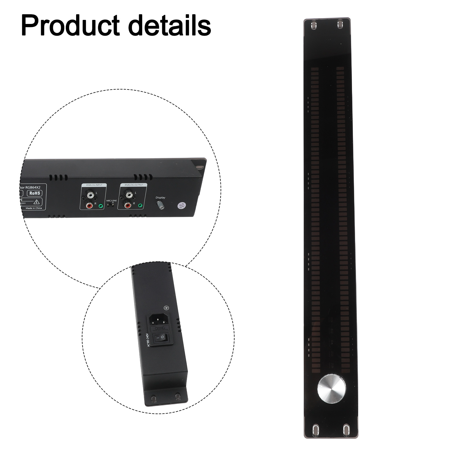 LED Music Level Indicator with - Audio Music Visualizer Free ulasan dan harga
