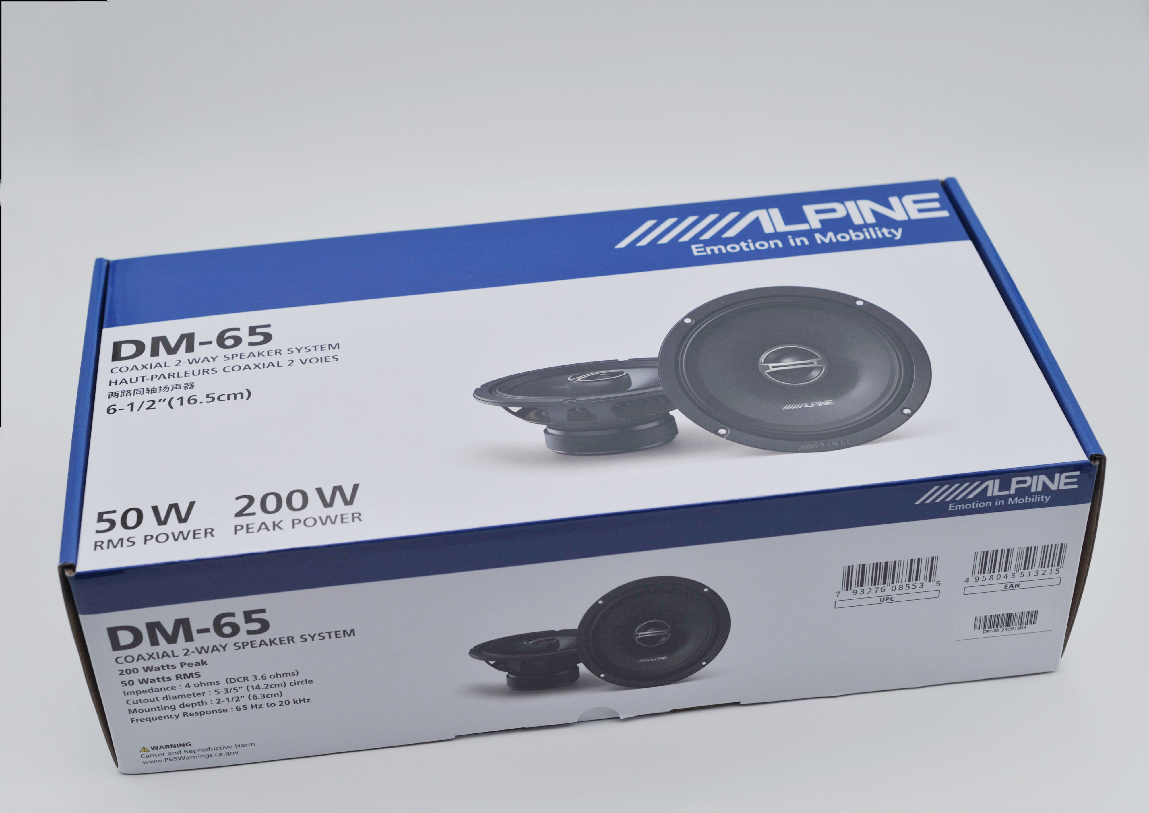 Alpine 6.5 Inch 200W 12V Car C - Audio Music Hifi ulasan dan harga