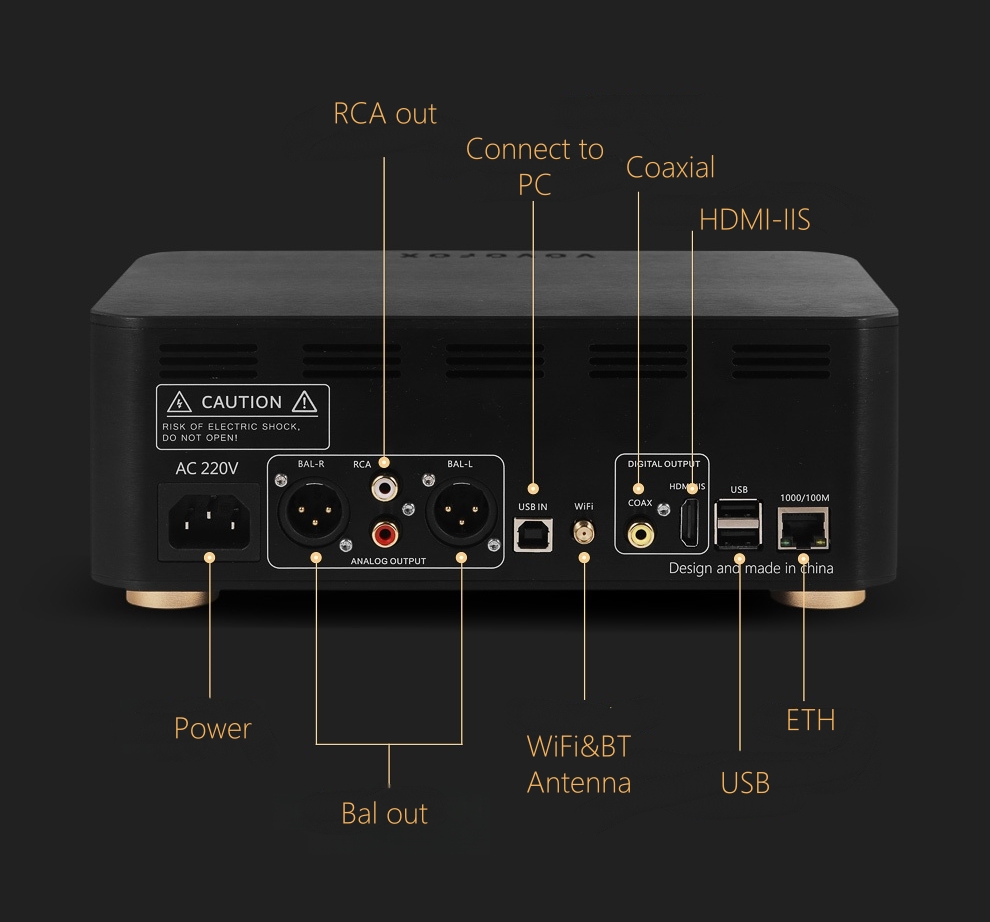 VOVOFOX-HiFi  Lossless Music P - Audio Music Hifi ulasan dan harga