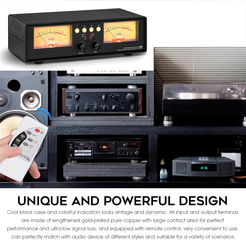 GROCE-MIC+LINE Analog Dual VU  - Audio Music Visualizer Free ulasan dan harga