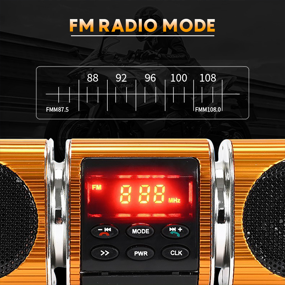 Motorcycle Audio FM Radio, USB - Audio Music Mp3 Free ulasan dan harga