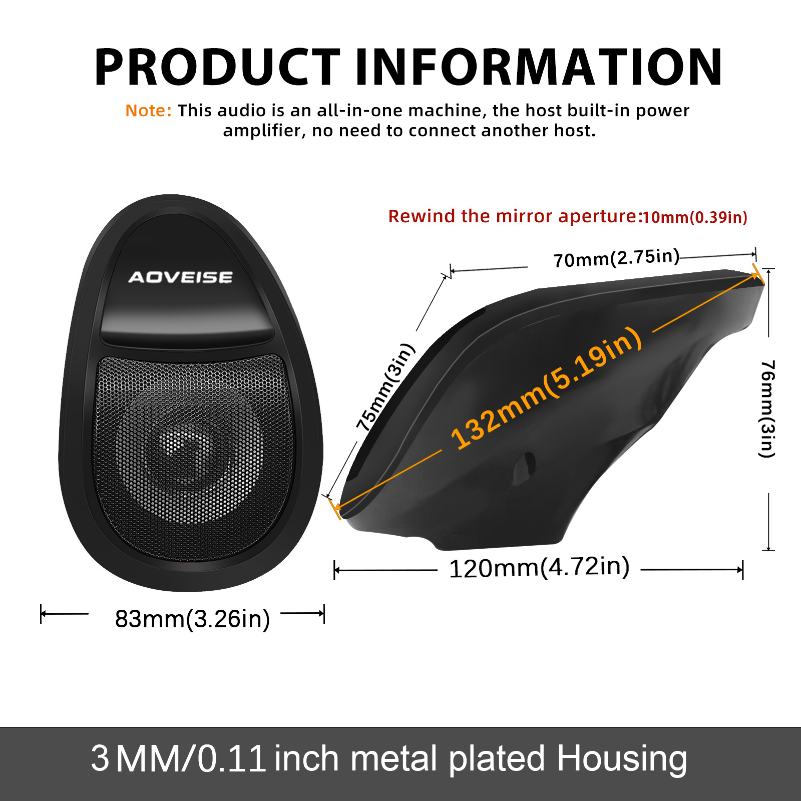 Waterproof Moto Bluetooth comp - Audio Music Mp3 Free ulasan dan harga