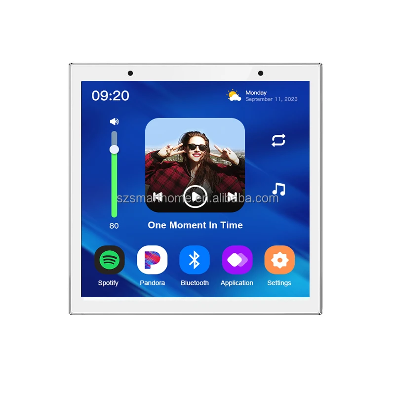 4-Inch Smart Home Background M - Audio Music Background ulasan dan harga