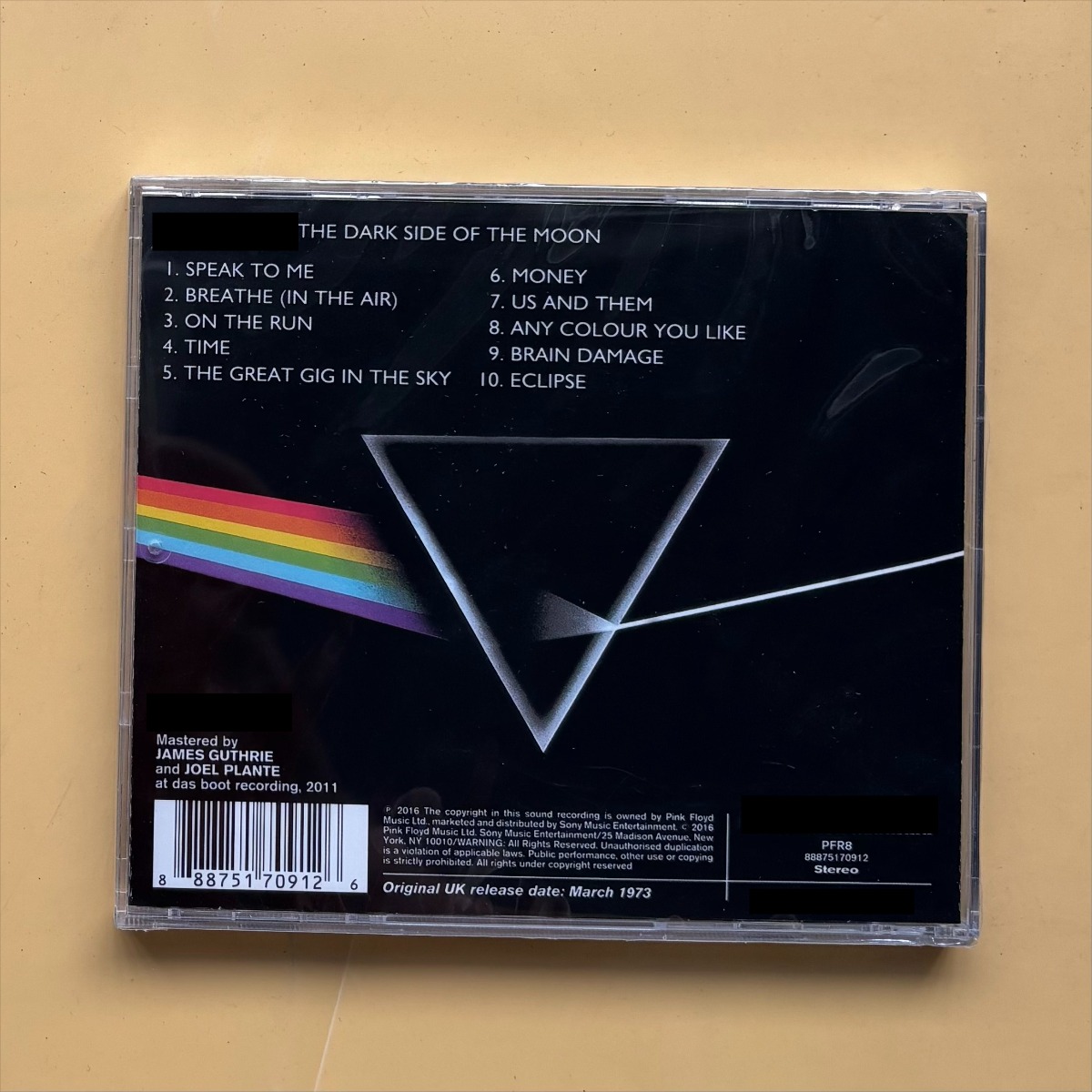 The Dark Side of The Moon Clas - Audio Music Cd ulasan dan harga