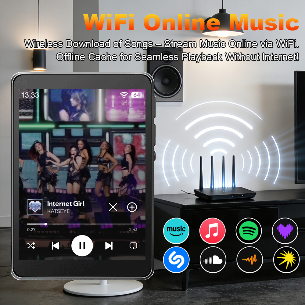 WiFi MP3 Player Andriod 10 Spo - Audio Music Mp3 Download Free ulasan dan harga