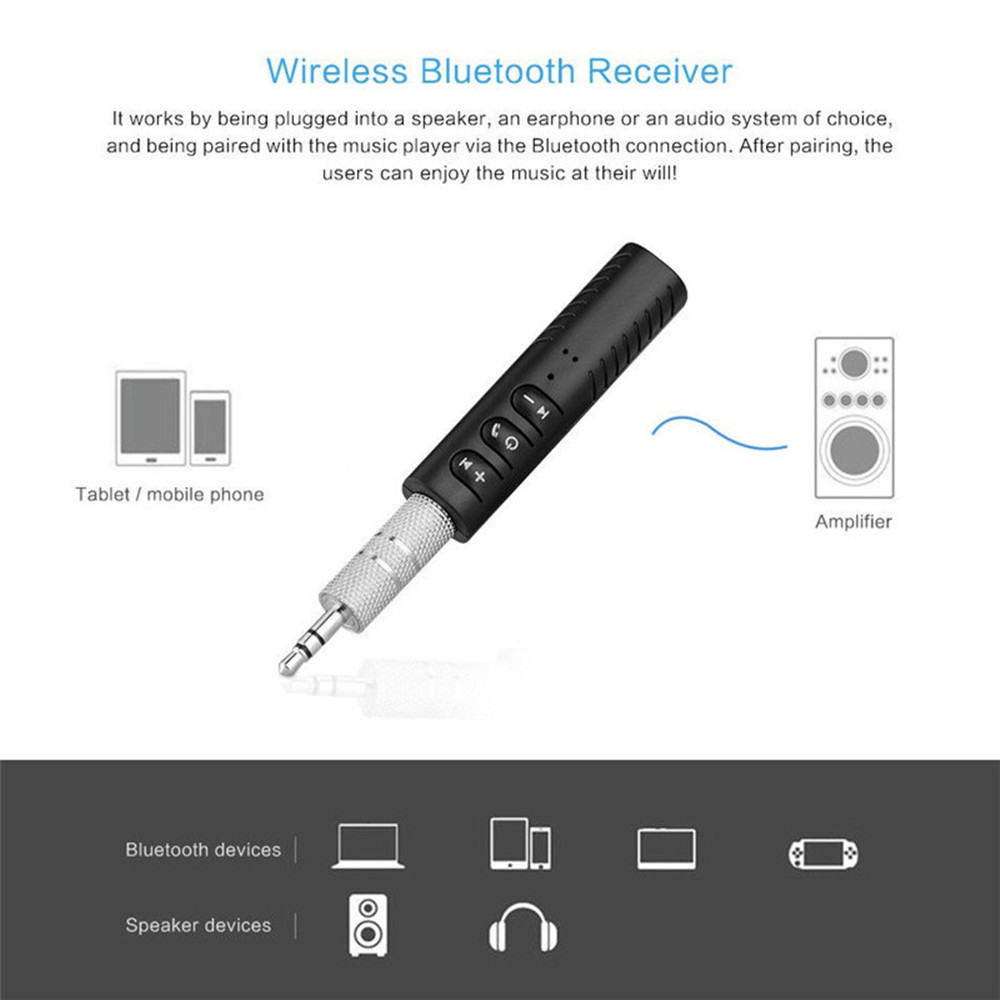 3.5mm Jack Wireless Bluetooth  - Audio Music Mp3 Free ulasan dan harga